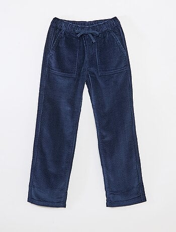 Pantalon en velours côtelé