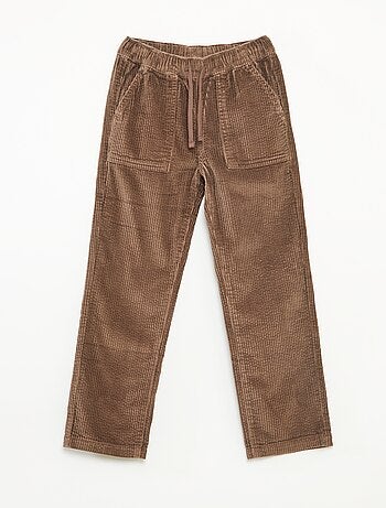 Pantalon en velours côtelé
