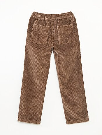 Pantalon en velours côtelé