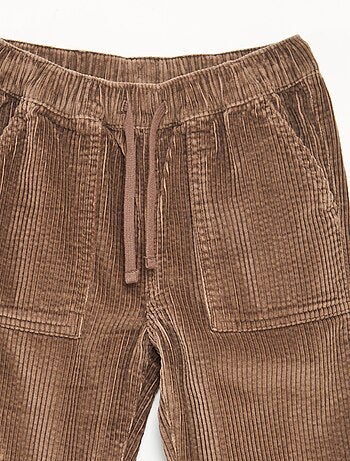 Pantalon en velours côtelé