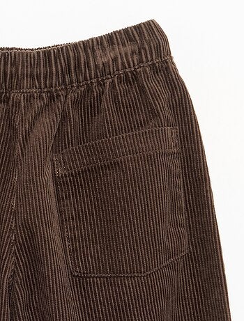 Pantalon en velours côtelé