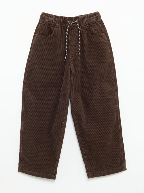 Pantalon en velours côtelé - Kiabi Pantalon en velours côtelé - Kiabi