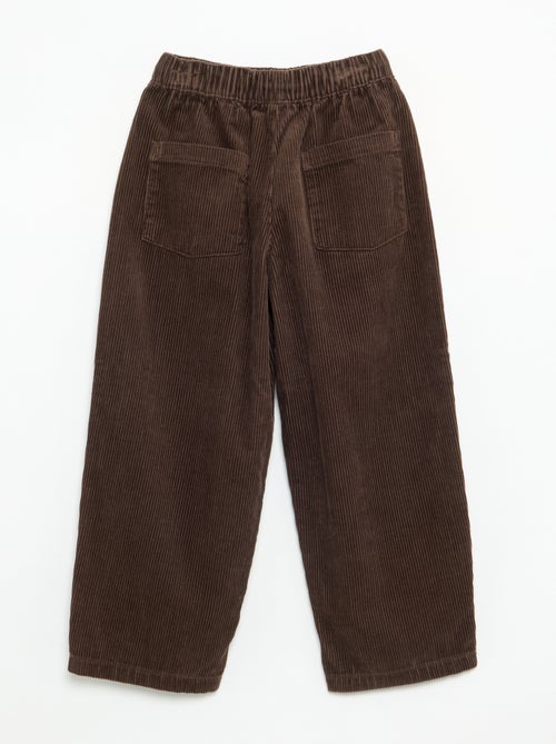 Pantalon en velours côtelé - Kiabi Pantalon en velours côtelé - Kiabi