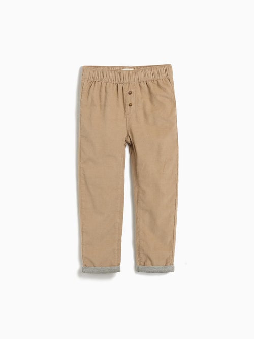 Pantalon en velours côtelé, MO Fashion - Kiabi