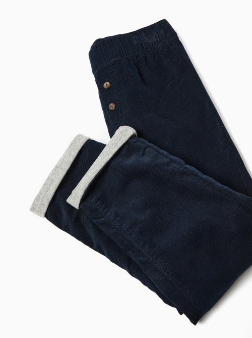 Pantalon en velours côtelé, MO Fashion - Kiabi