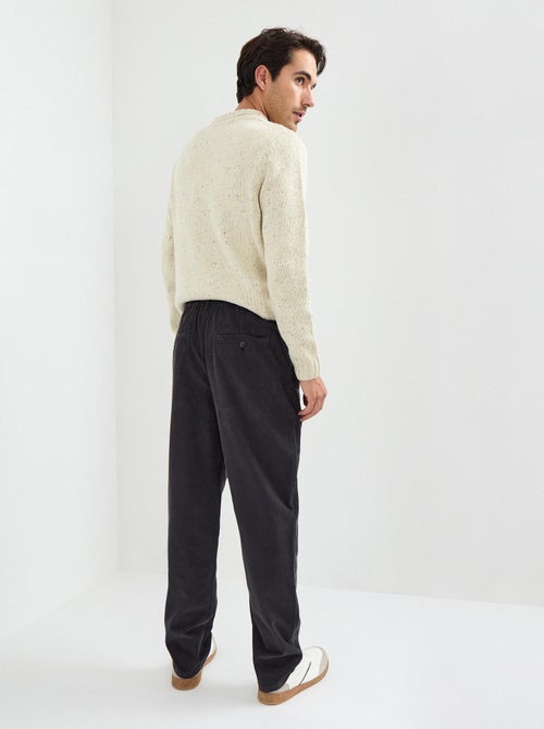 Pantalon en velours côtelé, MO Fashion - Kiabi