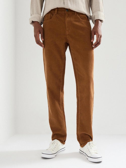 Pantalon en velours côtelé, MO Fashion - Kiabi