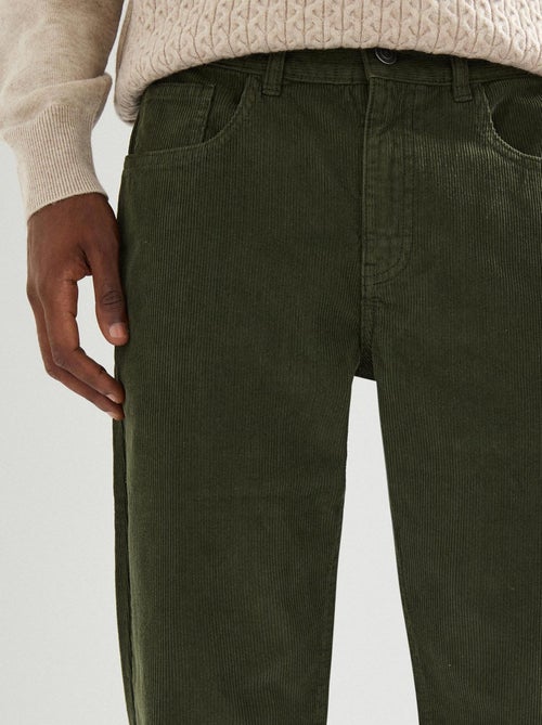 Pantalon en velours côtelé, MO Fashion - Kiabi