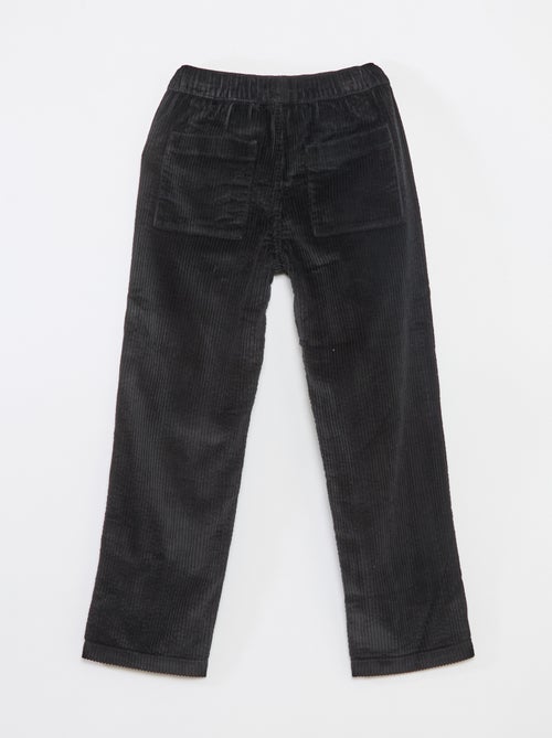 Pantalon en velours côtelé - Kiabi