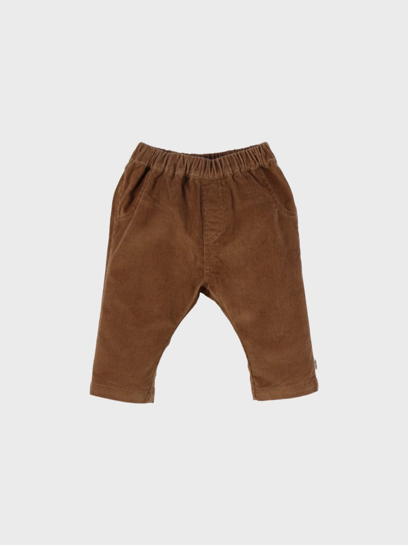 Pantalon en velours côtelé Noukie's Marron - Kiabi