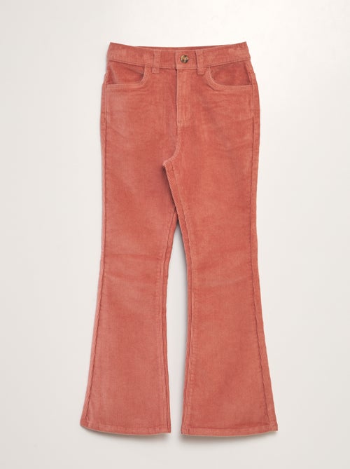 Pantalon en velours côtelé - Kiabi