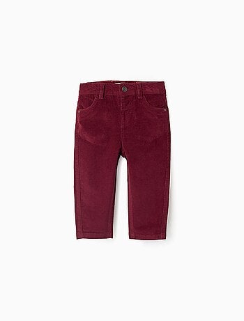 Pantalon en Velours Côtelé