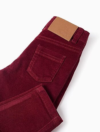 Pantalon en Velours Côtelé