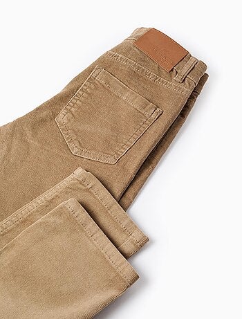 Pantalon en velours côtelé Slim Fit