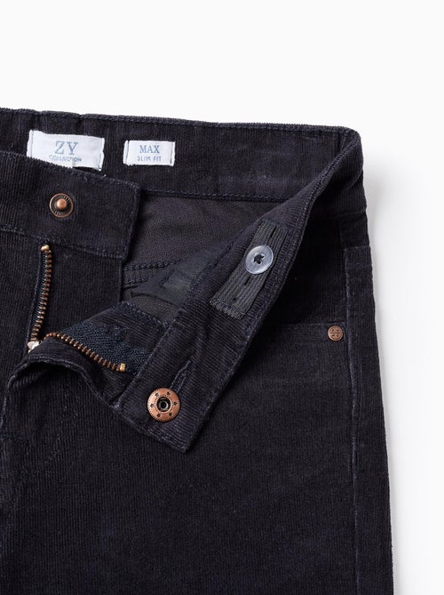 Pantalon en velours côtelé Slim Fit - Kiabi