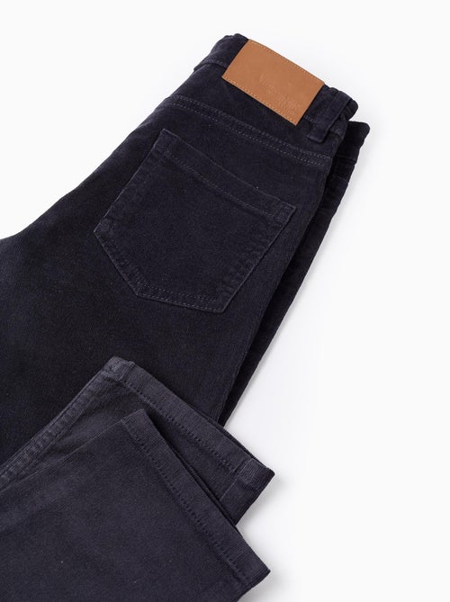 Pantalon en velours côtelé Slim Fit - Kiabi