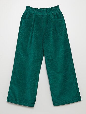 Pantalon en velours côtelé