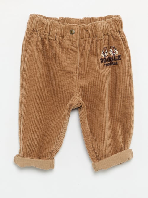 Pantalon en velours 'Disney' - Kiabi Pantalon en velours 'Disney' - Kiabi