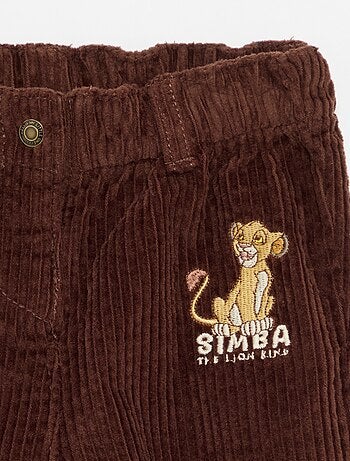 Pantalon en velours 'Disney'