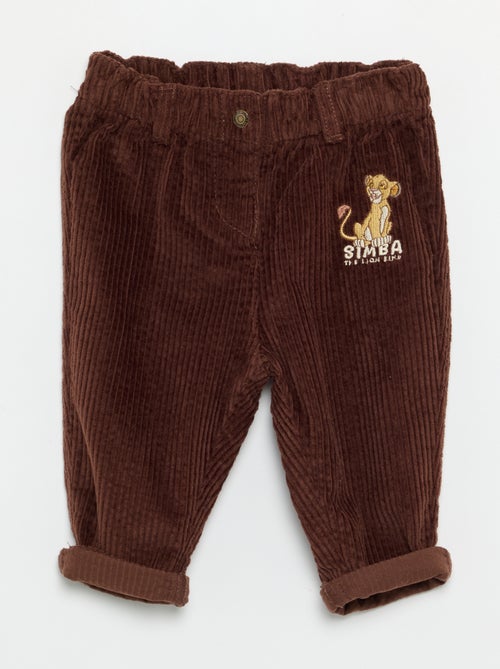 Pantalon en velours 'Disney' - Kiabi Pantalon en velours 'Disney' - Kiabi
