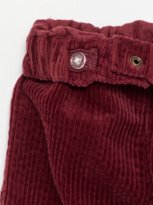 Pantalon en velours 'Disney' - Kiabi