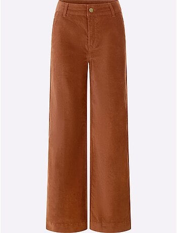Pantalon en velours douceur infinie - taille standard - helline