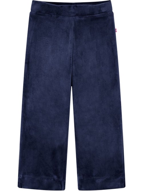 Pantalon en velours élastique coupe droite à taille élastique - vidaxl - Kiabi
