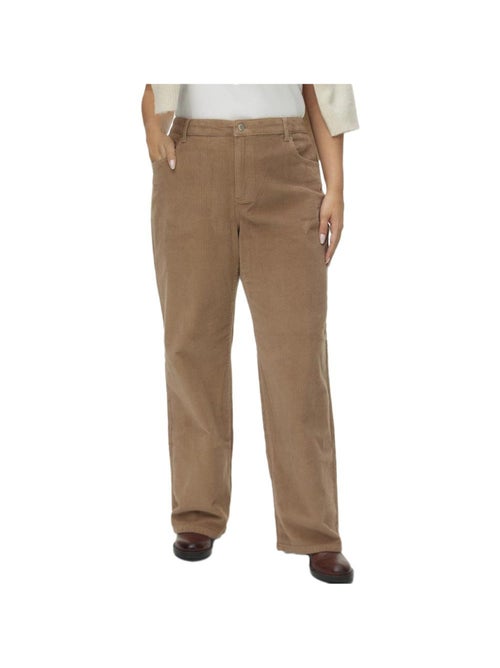 Pantalon en Velours Femme Vero Moda Curve - Kiabi