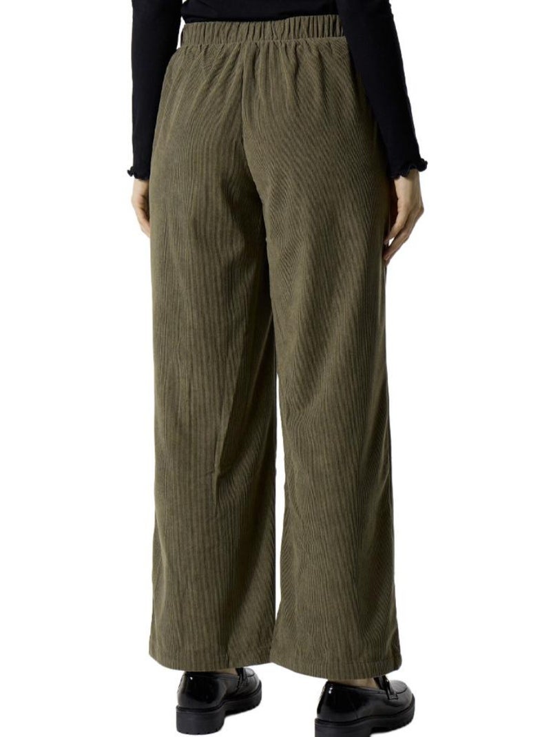 Pantalon en velours femme vero moda Vert - Kiabi