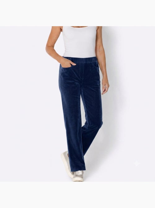 Pantalon En Velours Qualité Velours Douce - Taille Courte - Moda Vilona - Kiabi