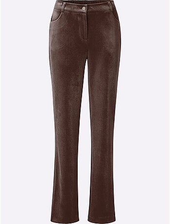 Pantalon en velours qualité velours douce - taille standard - helline