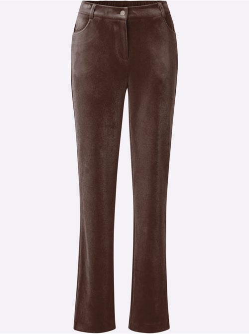 Pantalon en velours qualité velours douce - taille standard - helline - Kiabi