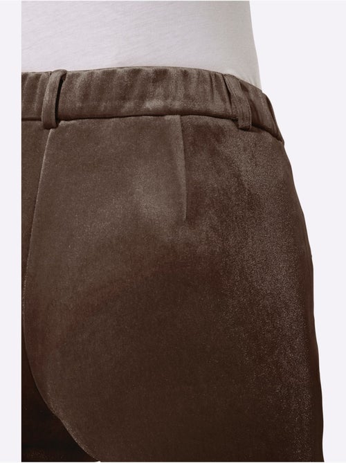 Pantalon en velours qualité velours douce - taille standard - helline - Kiabi