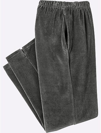 Pantalon en velours ras chandail en velours ras - taille standard - moda vilona