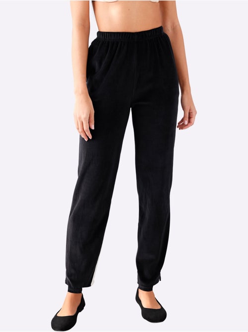 Pantalon en velours ras chandail en velours ras - taille standard - moda vilona - Kiabi