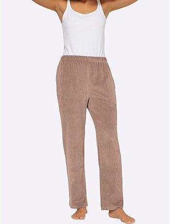 Pantalon En Velours Ras Chandail En Velours Ras - Taille Standard - Witt