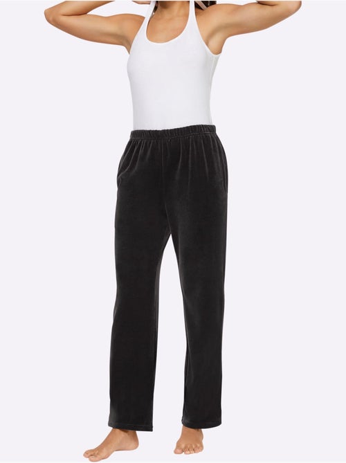 Pantalon En Velours Ras Chandail En Velours Ras - Taille Standard - Witt - Kiabi