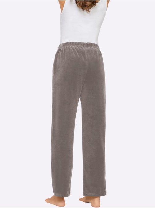 Pantalon En Velours Ras Chandail En Velours Ras - Taille Standard - Witt - Kiabi