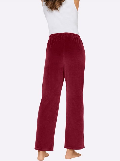 Pantalon En Velours Ras Chandail En Velours Ras - Taille Standard - Witt - Kiabi