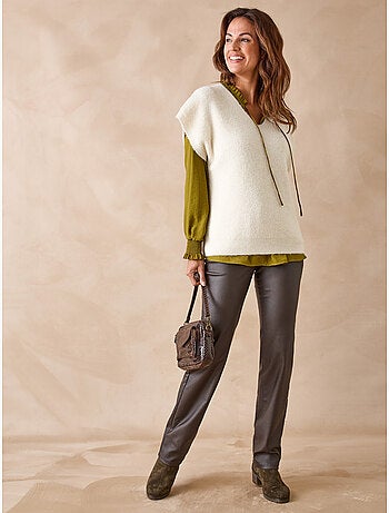 Pantalon enduit 5 poches - DAXON