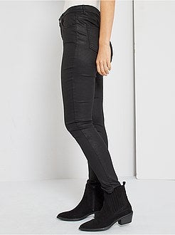 Pantalon enduit skinny - Kiabi