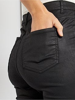 Pantalon enduit skinny - Kiabi
