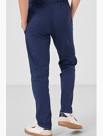 Pantalon enfant à jambe droite tommy