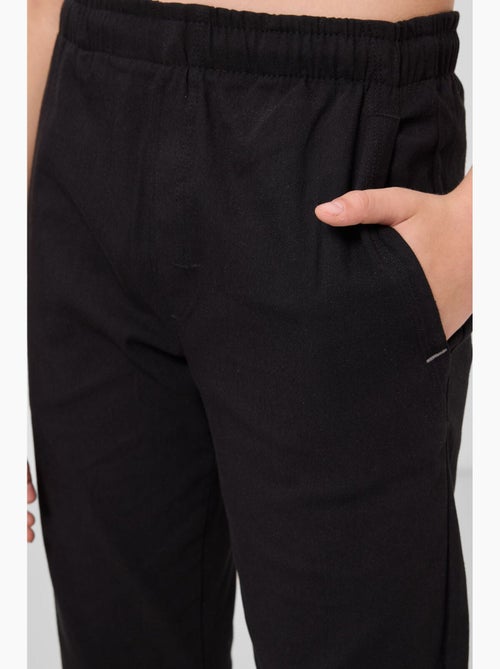 Pantalon enfant à jambe droite tommy - Kiabi Pantalon enfant à jambe droite tommy - Kiabi