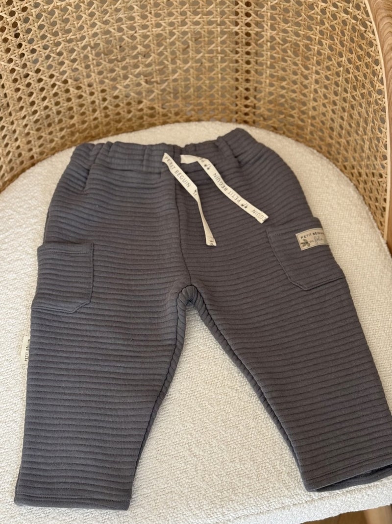 Pantalon enfant Boavista Gris - Kiabi