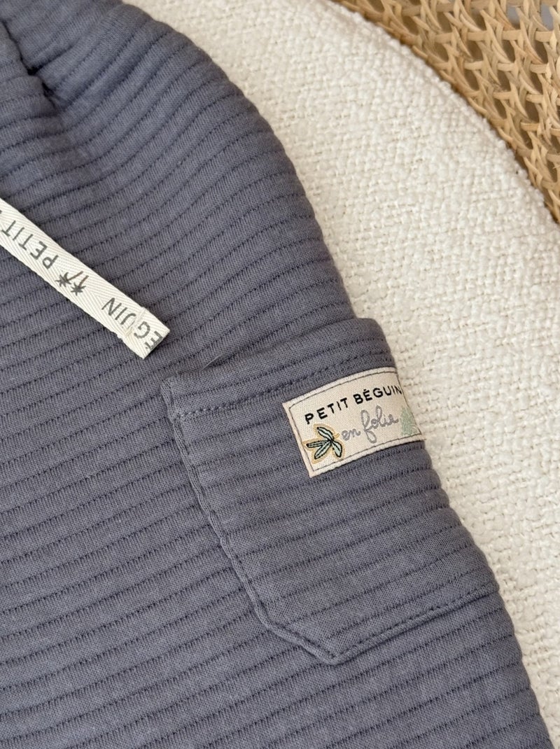 Pantalon enfant Boavista Gris - Kiabi