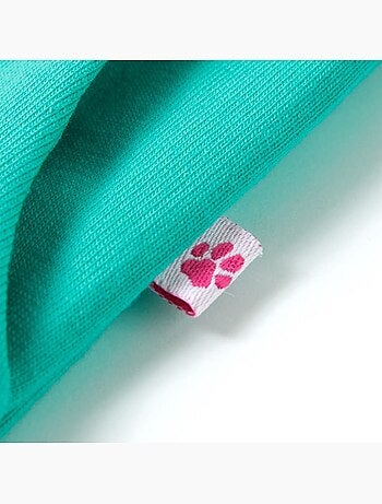 Pantalon enfant coupe droite ample en coton élasthanne à taille élastique - vidaxl