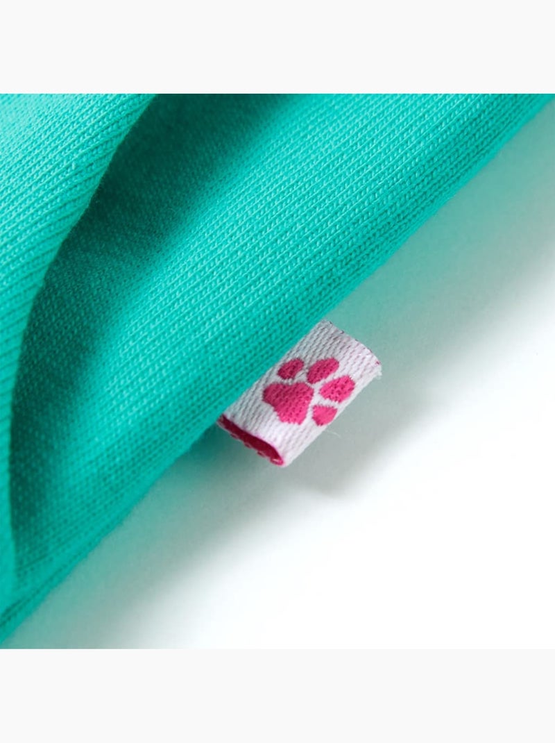 Pantalon enfant coupe droite ample en coton élasthanne à taille élastique - vidaxl Vert - Kiabi