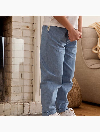 Pantalon enfant en chambray Ciao Milano