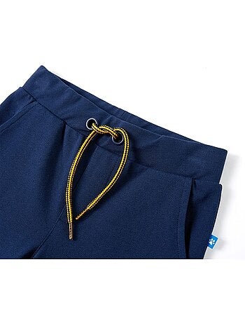 Pantalon enfant en coton à taille élastique - vidaxl